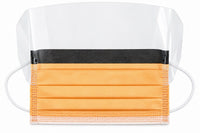 Halyard Fluidshield 3 Fog-Free Procedure Masks Orange Level 3 28800 Case of 100