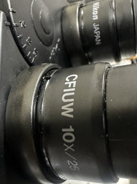 Nikon Eclipse 90i Microscope Body w/ DIH Imaging Head & CFIUW 10X Eyepieces