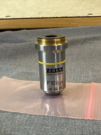 Zeiss 10x Ph1 F10/0.25 Microscope Objective 160/- 46 04 05