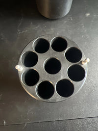 Lot of 2 NAPCO 51230224 Centrifuge Swing Bucket Tube Adapters 9 Well