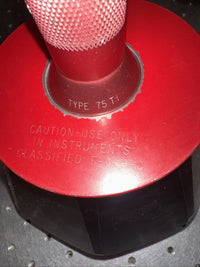 BECKMAN TYPE 75 TI 8 POSITION FIXED ANGLE 75000 RPM ROTOR SN 820