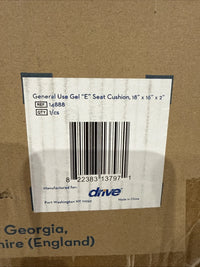 Drive Medical 14888 Gel Foam Wheelchair Seat Cushion
