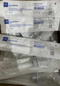 Medline Vial Decanter 6”, REF DYNJDEC06, Qty 50, sterile, single-use