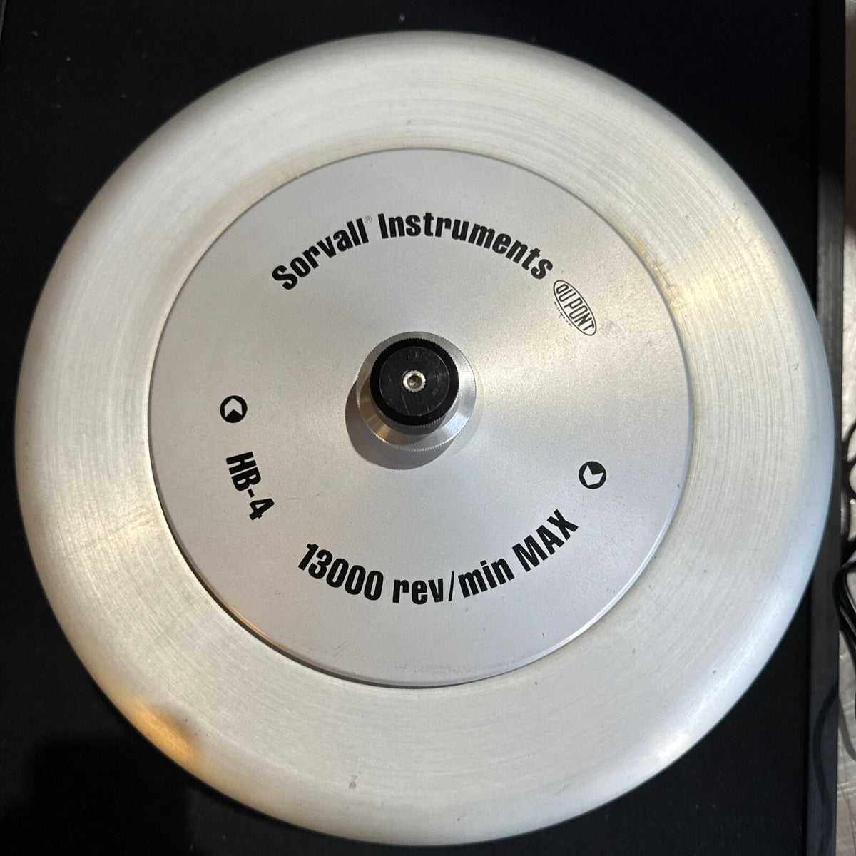 Dupoint/Sorvall Instruments HB-4 Rotor w/4 Tube Holders 13,000 RPM