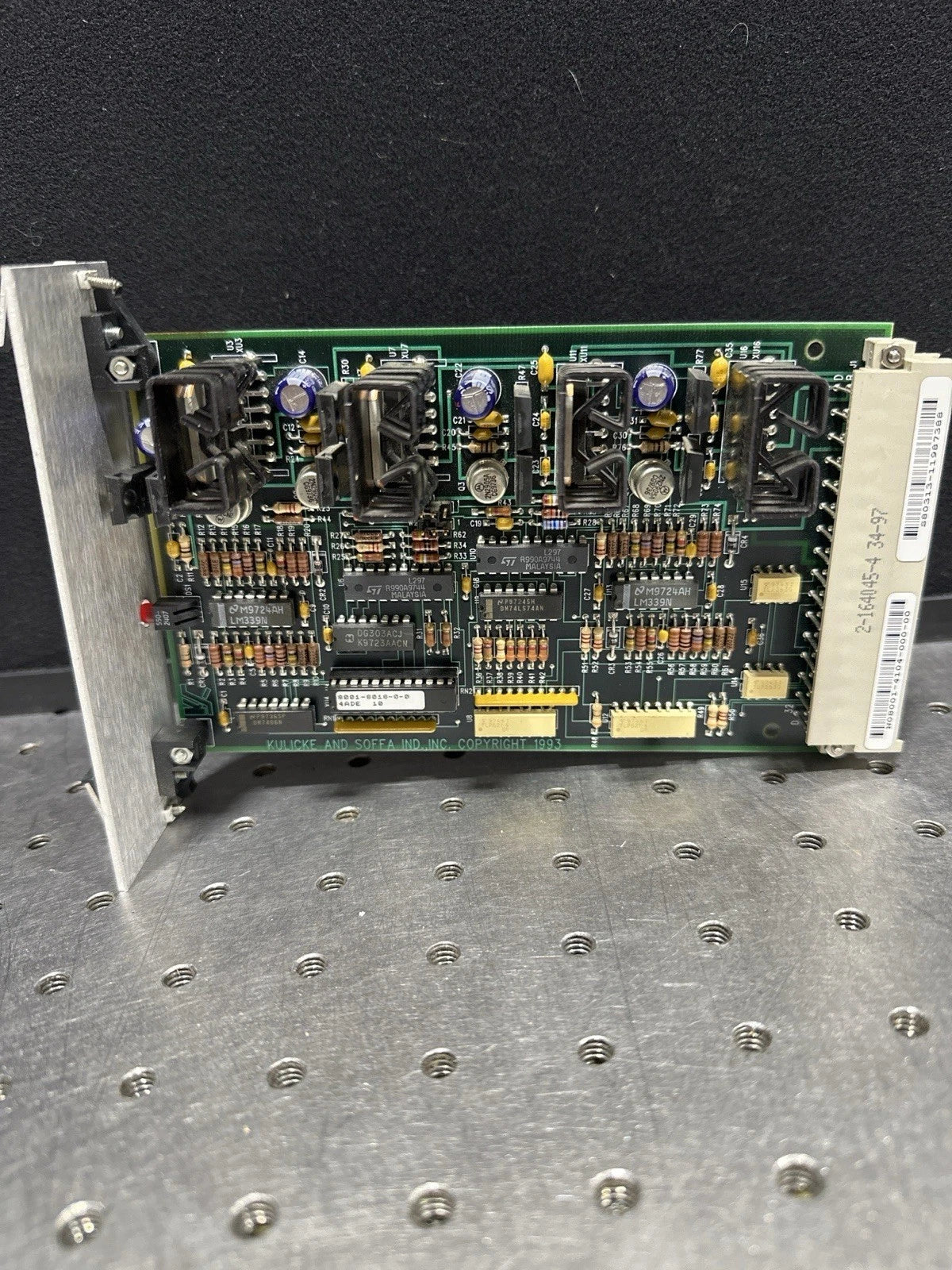 Kulicke & Soffa 8001-4104 Dual HS 2A/.7A Driver Module 8060 Wire Bonder