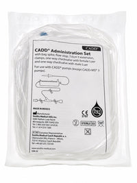 Lot of 4 Smiths CADD Administration Set REF 21-7391-24 Exp 2027 Sterile