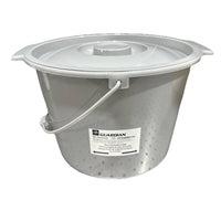 Medline Guardian Commode Bucket w/ Lid & Handle MDS80306B Replacement Gray