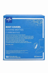 Medline Boot Covers – Regular/Large – Blue – 50 Count – NON27200