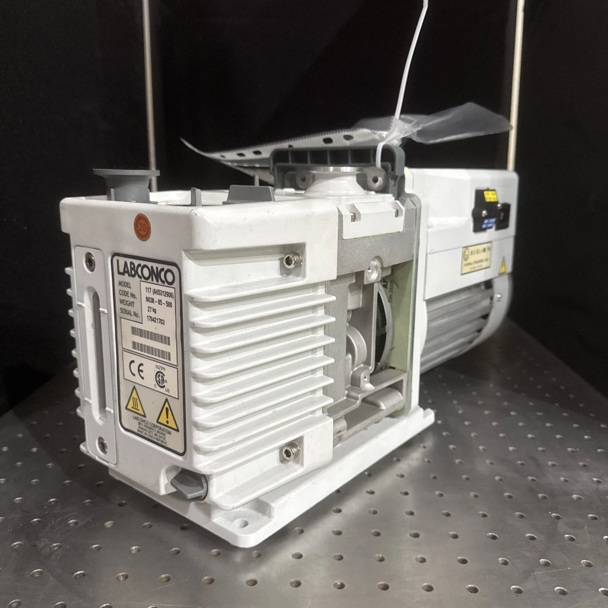 Labconco 117 A65312906 Rotary Vane Vacuum Pump
