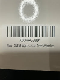 OLEVS Mens Watch Gold Face, Gold Band, Day Date, Quartz