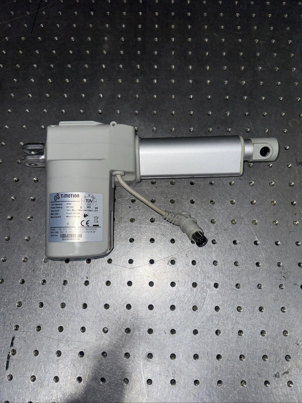 TiMOTION Motor, TA7 Series IP54 ,TA7-2202-008, DC 24v, 5000N, 5.5Amp