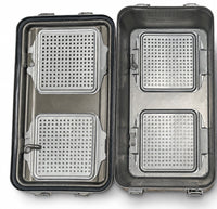 V. Mueller Genesis Sterilization Container 23x12x6 Tray Basket Case