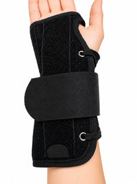 Landmark Right Wrist Brace XLarge XL/RT Black Wraparound Latex Free NEW