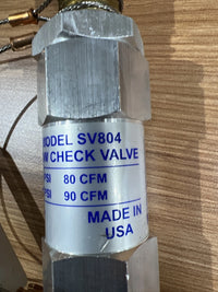 Coilhose SV804 Safety Excess Flow Check Valve With Fittings