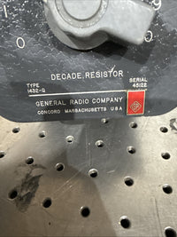 GR General Radio 1432-Q Dial Decade Resistor