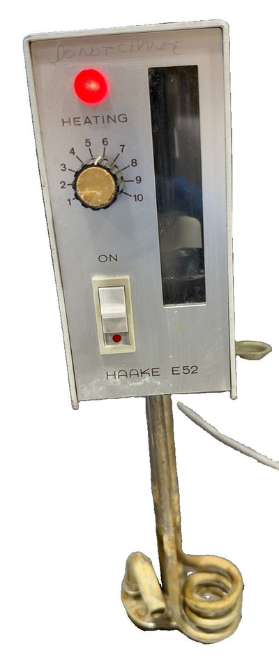 Haake E52 Laboratory Heating Circulator Immersion Heater For Parts Repair
