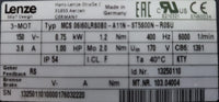 Lenze Servo Motor Type: MCS 06I60LRS0B0-A11N-ST5S00N-ROSU