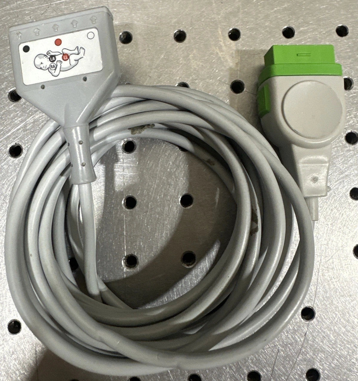GE ECG Trunk Cable DIN 3-Lead E90027F