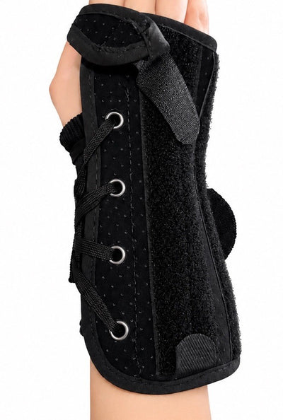 Landmark Right Wrist Brace XS/RT Black Wraparound Latex Free NEW