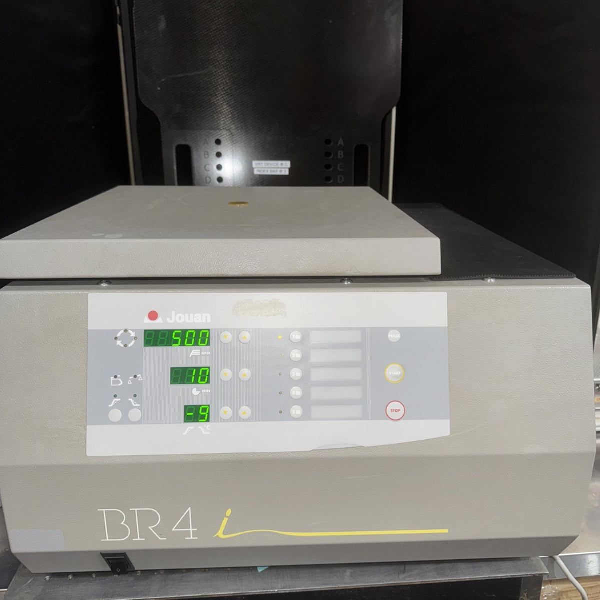 Jouan BR4i BR 4i 14000 RPM Refrigerated Centrifuge Tested  Works Well