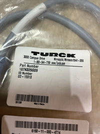 TURCK 167K025G09 U2-15918 CABLE ASSEMBLY