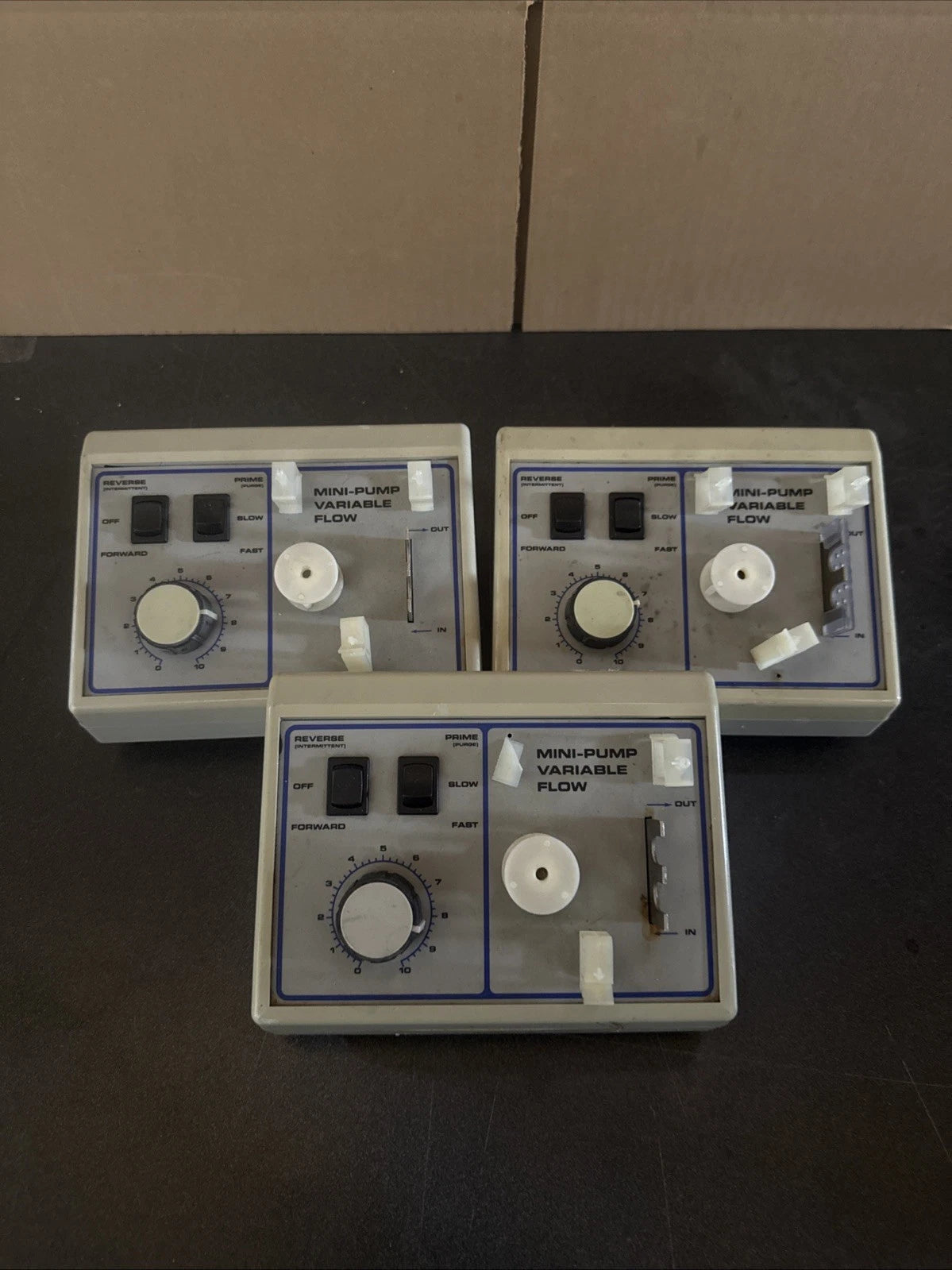 Lot Of 3 Fisher Scientific/ VWR Mini Pump Variable Flow