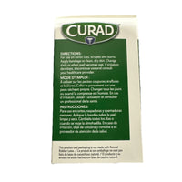 Curad Plastic Bandage Square Patch 1.5in x 1.5in 100 Count Lot of 3 Boxes