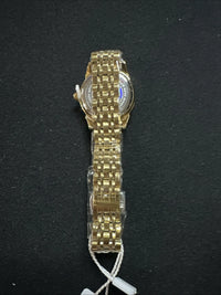 OLEVS Women’s Watch Gold Face, Gold Band, Day Date, Quartz