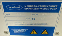 Vacuubrand ME 4 Diaphragm Vacuum Pump, 4.3 m³/h, Ser. No.: 19539101