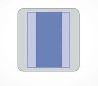 Medline InvisiShield Incise Drape 17.7” x 13.8” Sterile DYNJSD1040 Case of 10