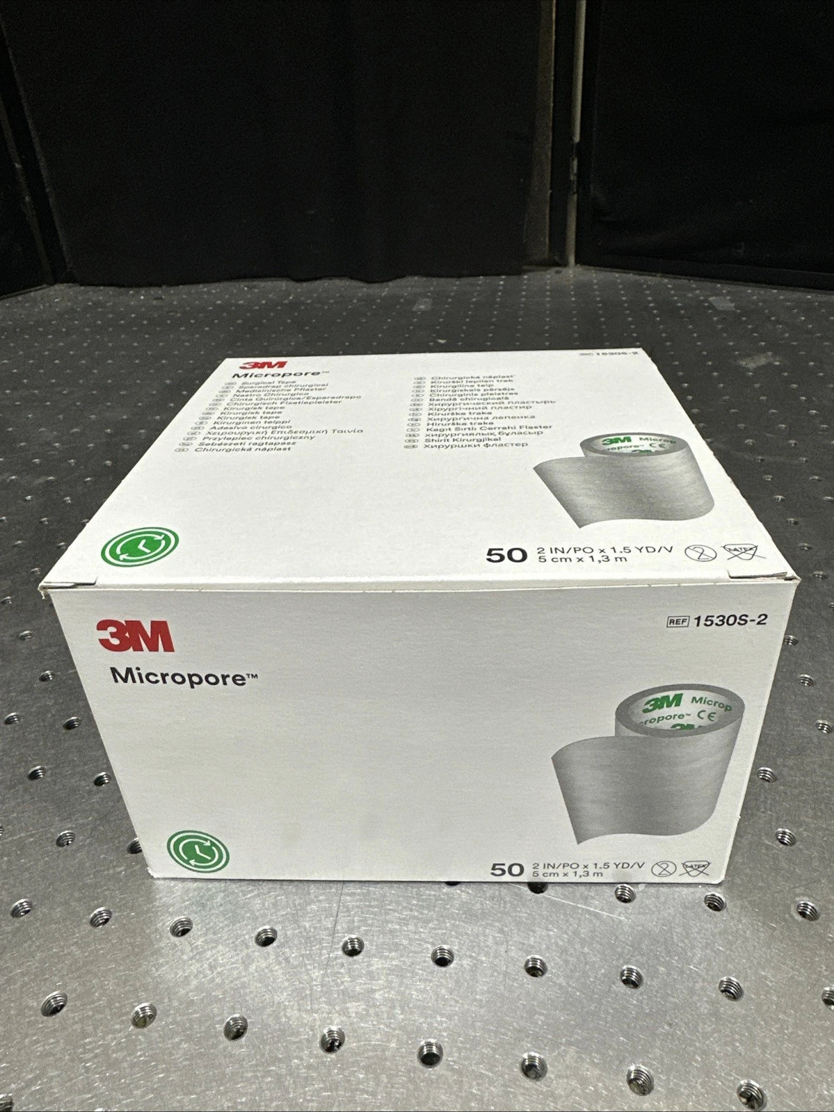 3M Micropore Surgical Tape Box Of 50, 1530S-2