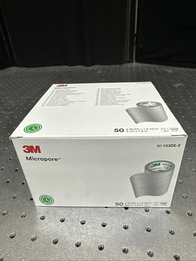 3M Micropore Surgical Tape Box Of 50, 1530S-2