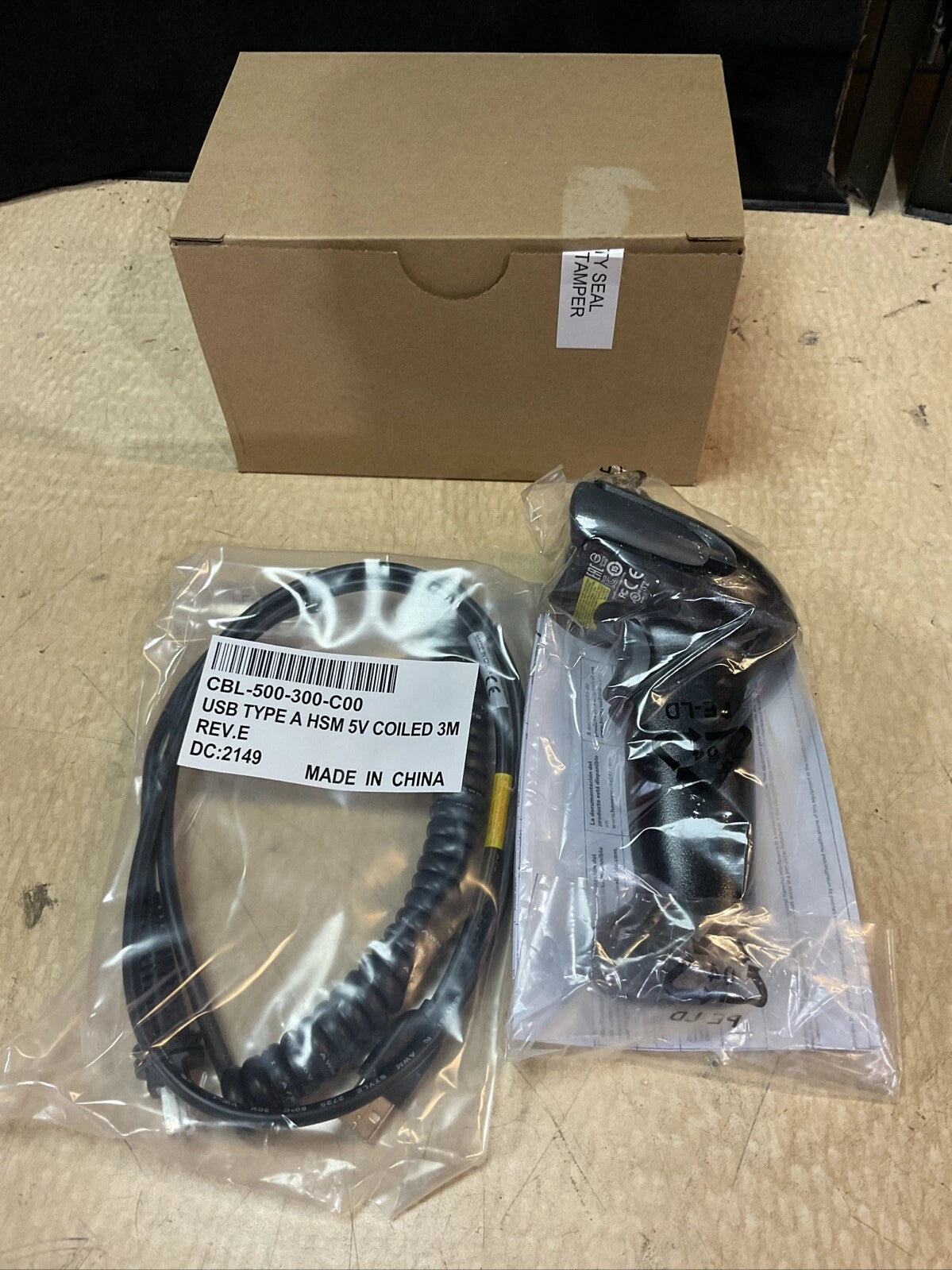 Honeywell Voyager 1250G USB Barcode Scanner Kit P/N: 1250g-2