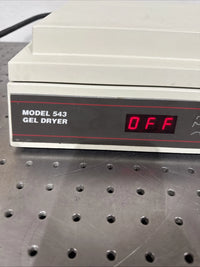 BIO-RAD 165-1740 Model 543 Sequencing ELECTROPHORESIS Slab Gel Dryer