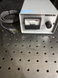 Wild Heerbrugg 001018 A 6V 40W Microscope Lamp Power Supply 120V 50W Input