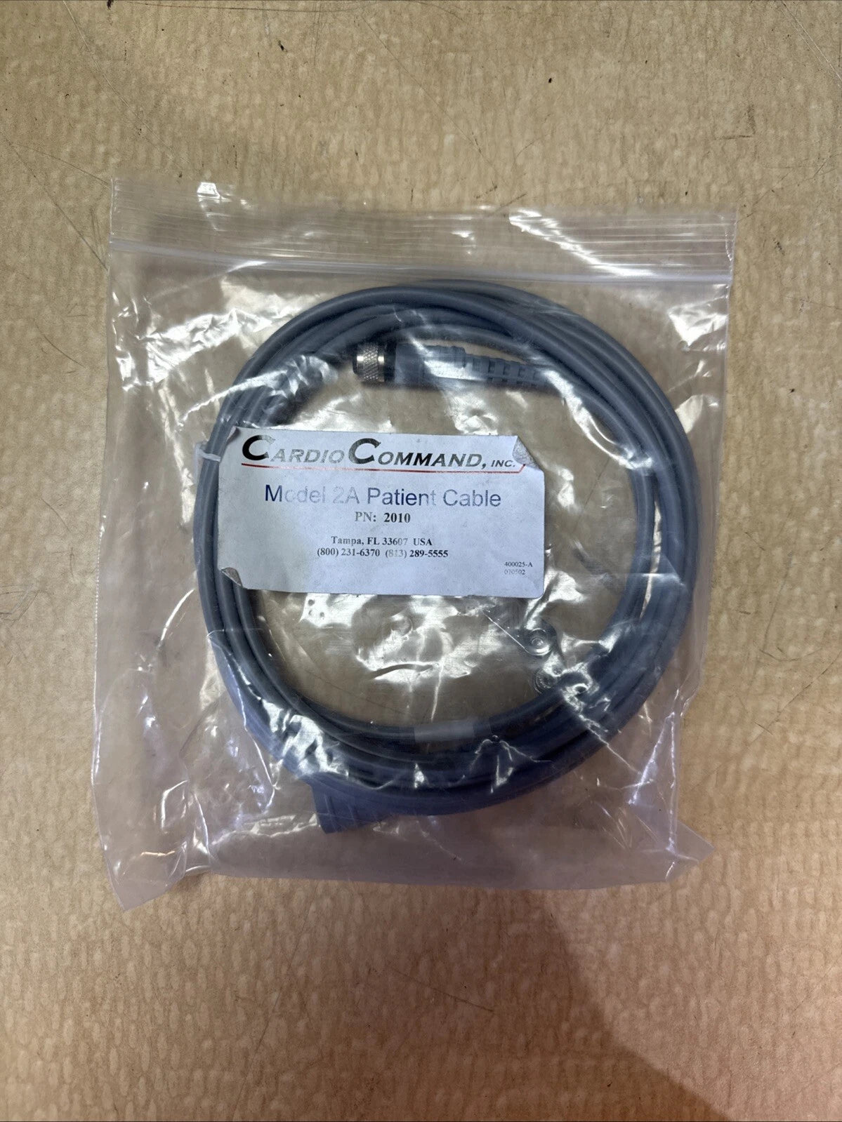 CARDIO COMMAND Model 2A Cable