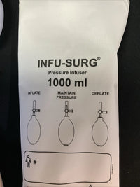 Ethox Infu-Surg Disposable Pressure Infuser Bag, 1000mL