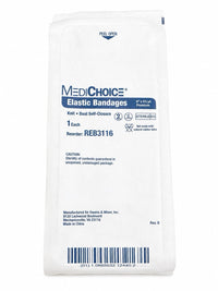 MediChoice REB3116 Elastic Bandage 6” x 5.5yd Sterile Case 20 Dual Closure