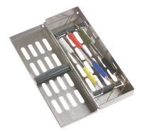 V. Mueller Genesis Sterilization Container 23x12x6 Tray Basket Case