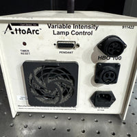 Carl Zeiss AttoArc HBO 100W Variable Intensity Lamp Control Microscope Light