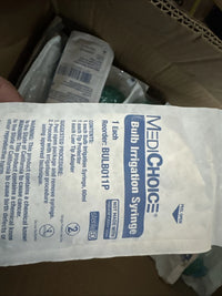 Medichoice Sterile Irrigation Syringes, Bulb, 60 mL CASE OF 50