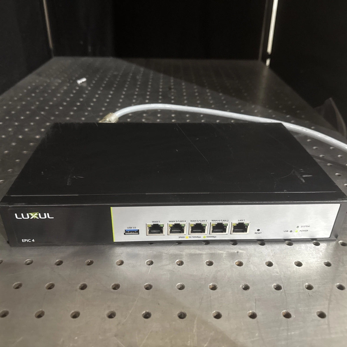 Luxul Epic 4 Multi-WAN Gigabit Router Model ABR-4500 w/AC cord