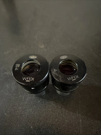 Olympus WF10x BI microscope eyepieces (short-barrel era, BH Vanox AH) One 35 Bi