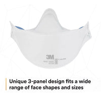 3M Aura 9205+ N95 NIOSH Approved Particulate Respirator Face Mask | USA Made |