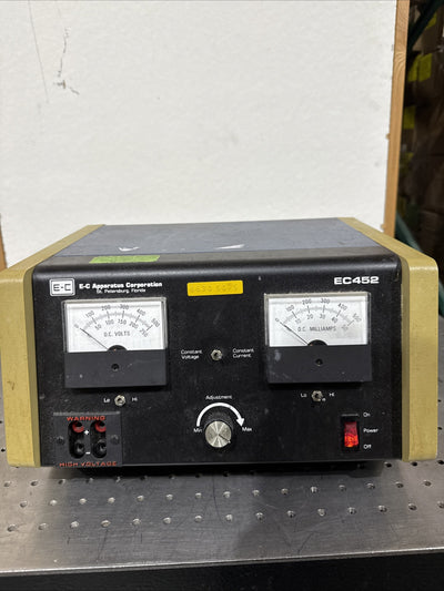 E-C Apparatus  EC452 Electrophoresis Power Supply