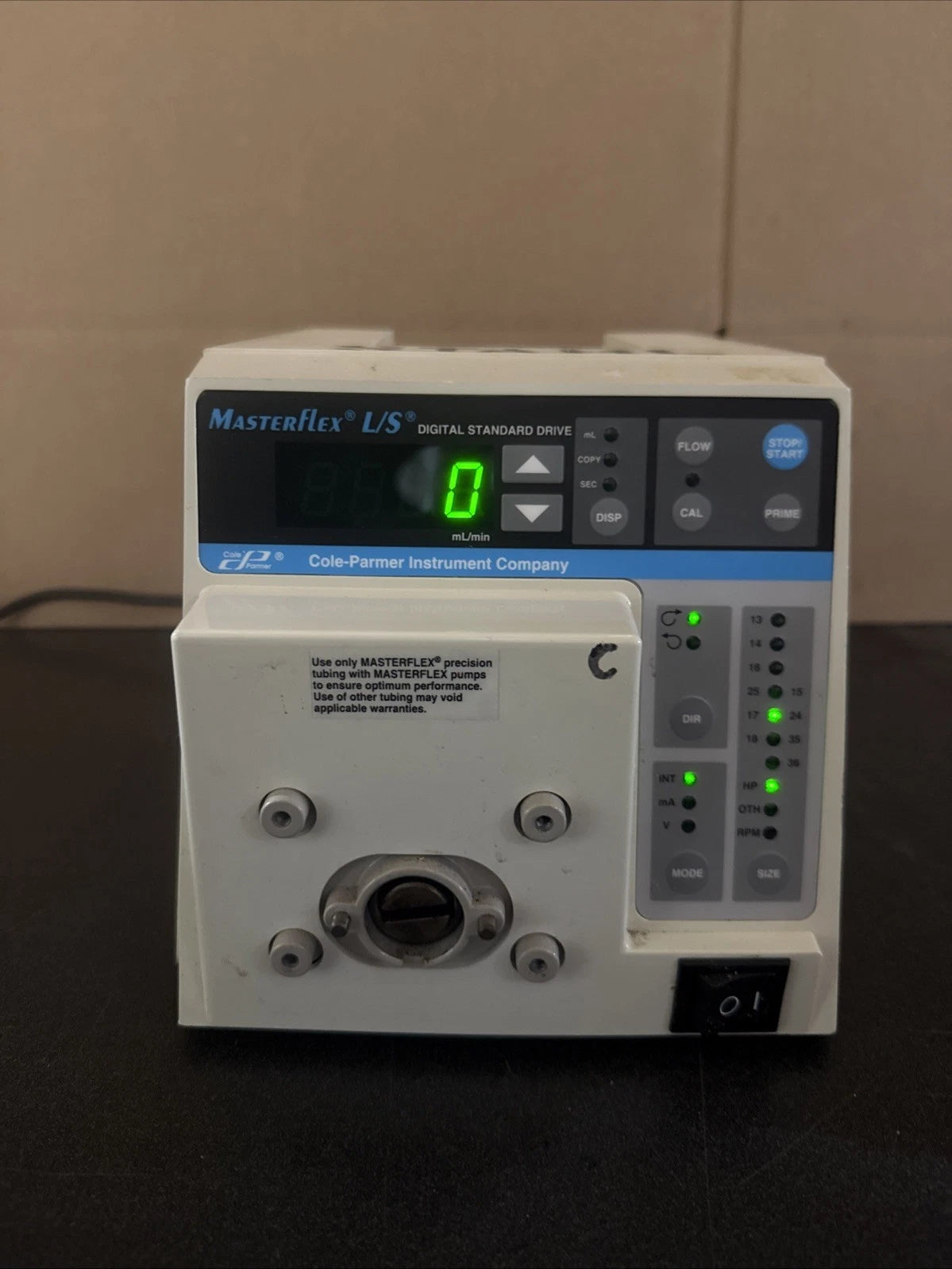 Cole-Parmer Masterflex L/S peristaltic drive pump