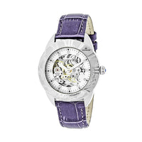 OLEVS 6607 Mens Automatic Watch Open Heart Day Date Blue Dial Two-Tone Steel