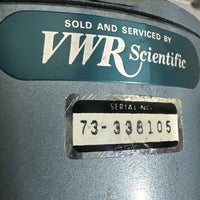 VWR Scientific Rotary Vane Vacuum Pump With GE AC Motor 1/6 HP