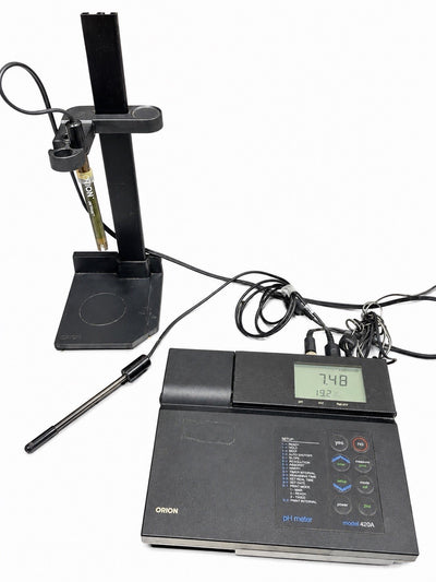 Orion 420A Digital Benchtop pH Meter with 917005 ATC Probe & Stand