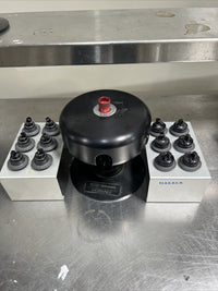 Sorvall AH-629 Swinging Bucket Centrifuge Rotor w/ Lid & 12 Buckets 107 106.3